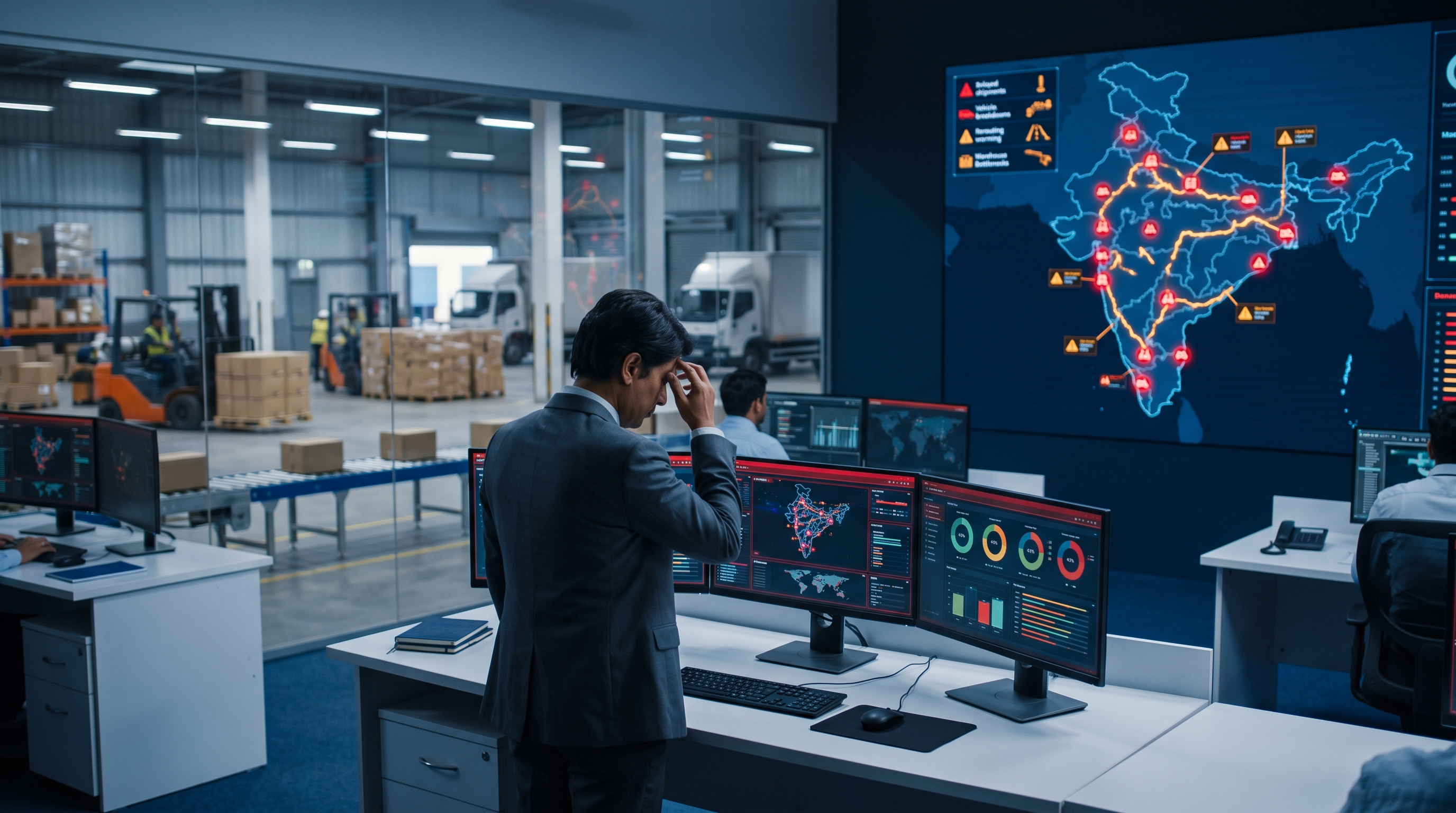 Abstract logistics operations environment